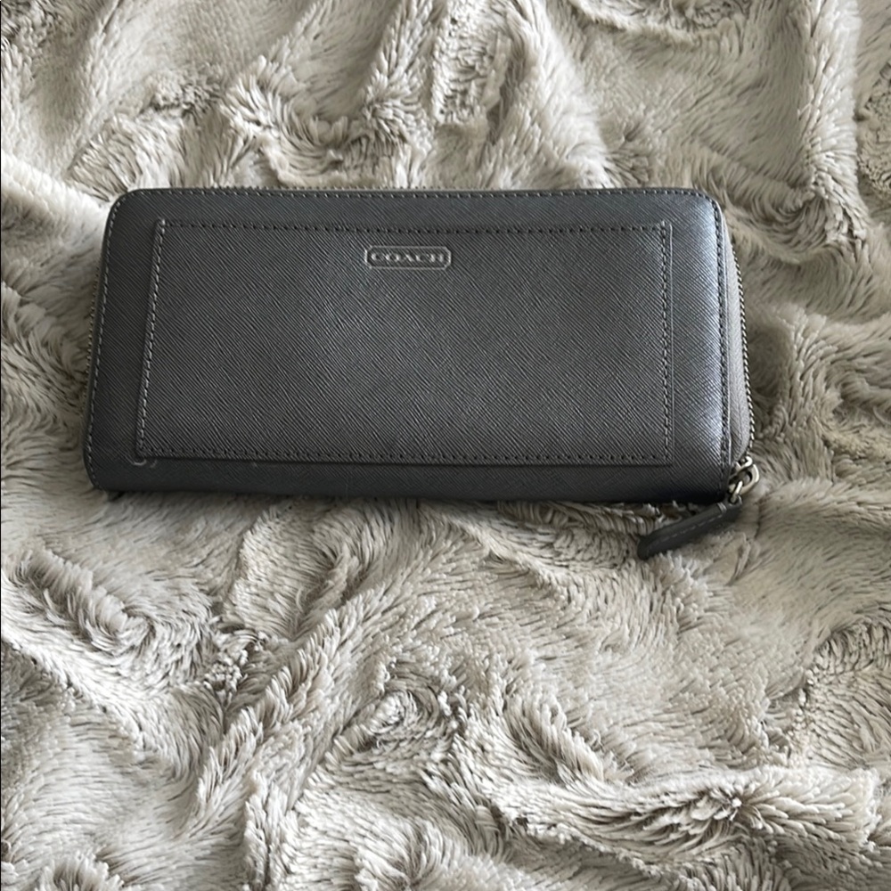 Coach Gray Wallet